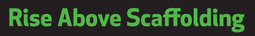 Rise Above Scaffolding logo